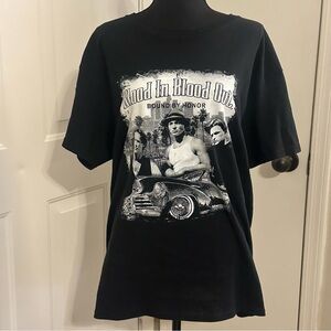 BLOOD IN BLOOD OUT Graphic T Shirt Bound By Honor Gang Movie Size L